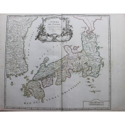 Carte de L'Empire du JAPON...