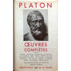 La Pléiade N°64 : Platon -...