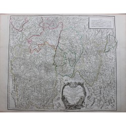 Mapa del sur de Borgoña ......