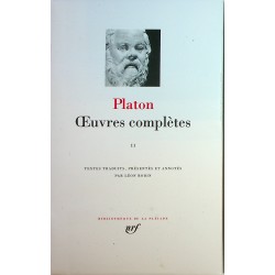 La Pléiade N°64 : Platon -...