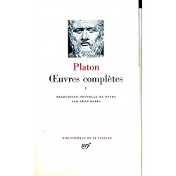 La Pléiade N°58 : Platon -...