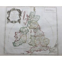 Mapa de la isla británica -...