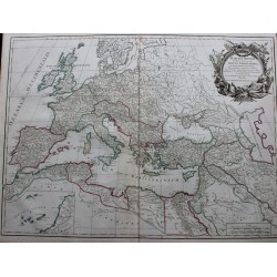 Carte de l'Empire Romain...