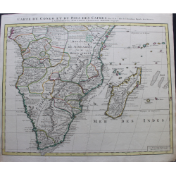 Map of Congo and the Kaffir...