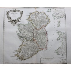 Mapa del Reino de Irlanda -...