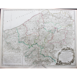 Carte du Comté de Flandre -...