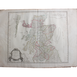 Mapa del Reino de Escocia -...