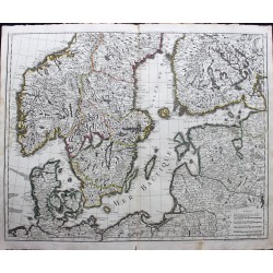 Mapa del Reino de Noruega,...
