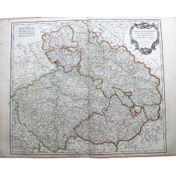 Mapa del Reino de Bohemia,...